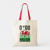 Tote Bag Dydd Giles Dewi Hapus Joyeux St Davids Jour 6 (Dos)