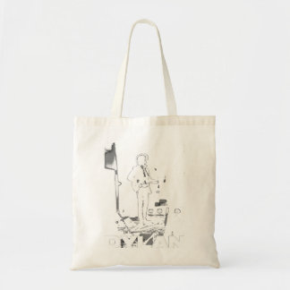 Tote Bag dylan sur noir