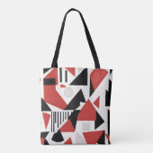 Tote Bag Dynamic Geometric Abstraction (Dos)