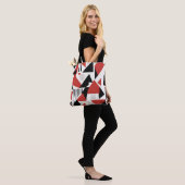 Tote Bag Dynamic Geometric Abstraction (Sur le modèle)