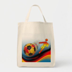 Tote Bag Dynamique du football et du football