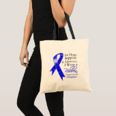 Tote Bag Dysautonomie : soutien à la sensibilisation à l'es (Devant (produit))