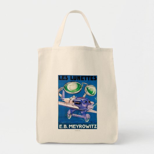 Tote Bag E.B. Meyrowitz Flying Goggles Publicité (Devant)
