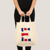 Tote Bag E Monogramme superposé sur Union Jack Flag gtcn (Devant (produit))