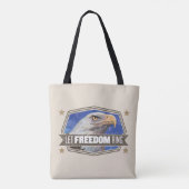 Tote Bag Eagle-Laissez l'anneau de liberté (Dos)