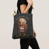 Tote Bag Eagle Stubborn Faire Avec Il Mignonne Adorable Drô (De près)