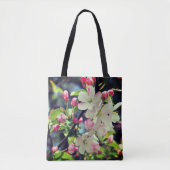 Tote Bag Early Spring Crabapple Blossoms 3 Close Up  (Devant)