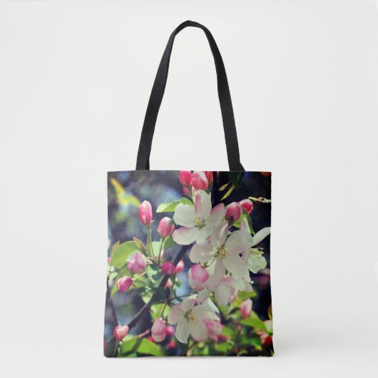 Tote Bag Early Spring Crabapple Blossoms 3 Close Up  (Devant)