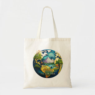 Tote Bag Earth Keeper Fourre-tout - Transportez la terre av