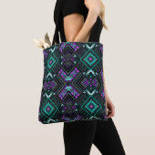 Tote Bag Earth Mandala Fourre-tout (De près)