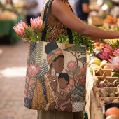 Tote Bag Earthy Heritage | Protea & Mudcloth
