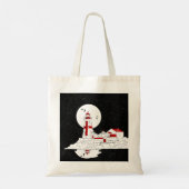 Tote Bag East Quoddy Head Phare plat (Dos)