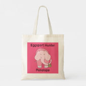 Tote Bag Easter Pink Elephant Fourre-tout (Dos)