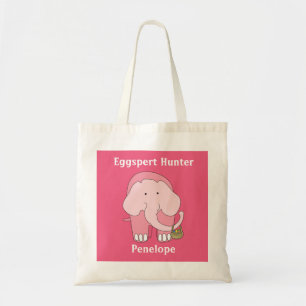 Tote Bag Easter Pink Elephant Fourre-tout