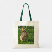 Tote Bag Eastern cottontail rabbit (Dos)