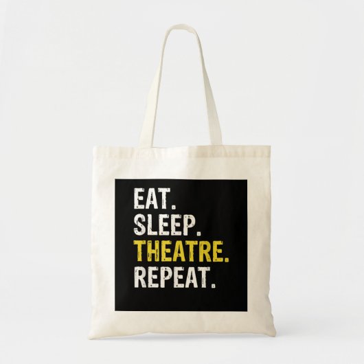 Tote Bag Eat Sleep (Devant)
