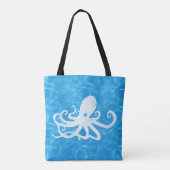 Tote Bag Eau Baby Octopus Fourre-tout (Dos)
