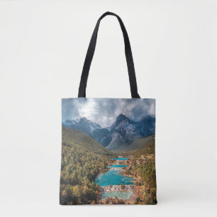 Tote Bag Eau Blue Moon Lake, Chine