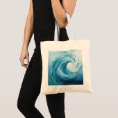 Tote Bag Eau de flux (Devant (produit))
