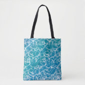 Tote Bag Eau de mer bleue * (Devant)