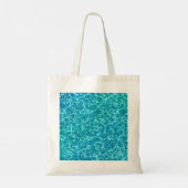 Tote Bag Eau de mer bleue avec étincelles* (Dos)