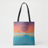 Tote Bag eau et horizon (Devant)