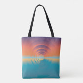 Tote Bag eau et horizon (Dos)