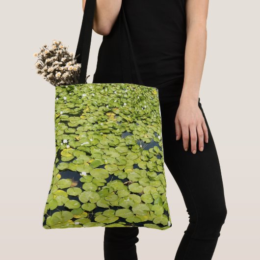 Tote Bag Eau et Lily (De près)
