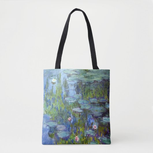 Tote Bag Eau Lily Pond, Monet (Devant)