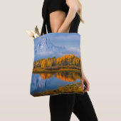 Tote Bag Eau | Oxbow Bend Jackson Wyoming (De près)