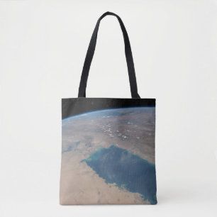 Tote Bag Eaux Bleues Tropicales Du Golfe Persique.