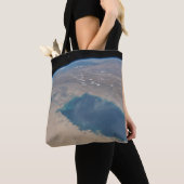 Tote Bag Eaux Bleues Tropicales Du Golfe Persique. (De près)