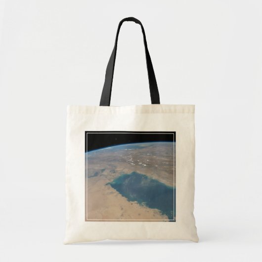 Tote Bag Eaux Bleues Tropicales Du Golfe Persique. (Devant)