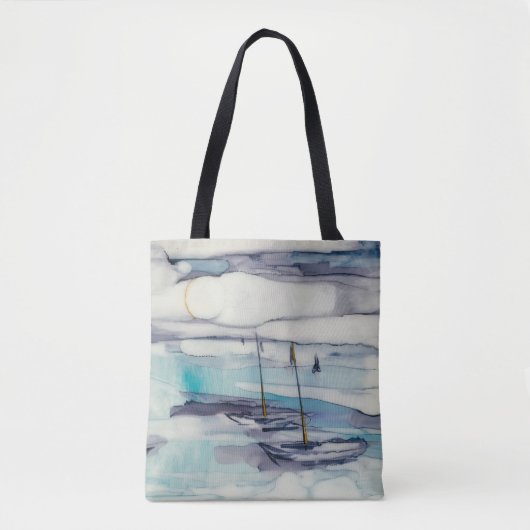 Tote Bag Eaux islandaises (Devant)