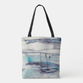 Tote Bag Eaux islandaises (Dos)