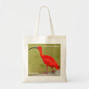 Tote Bag Écarlate rouge IBIS du Trinidad-et-Tobago