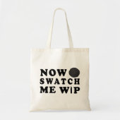 Tote Bag Échantillon je WIP - masselotte de métier de fil (Devant)