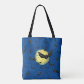 Tote Bag Échauffe de chauve-souris sauvage (Dos)