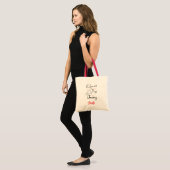 Tote Bag Échéance En Janvier Mignonne Swan Portant Un Nouve (Devant (modèle))