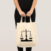 Tote Bag Échelles de justice (Devant (produit))