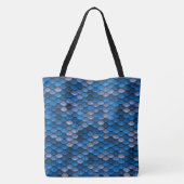 Tote Bag Échelles de sirène (Dos)