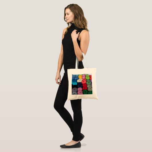 Tote Bag Écheveaux de fil (Devant (modèle))