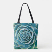 Tote Bag Echeveria Rosette, Secret Garden of Marrakech (Dos)