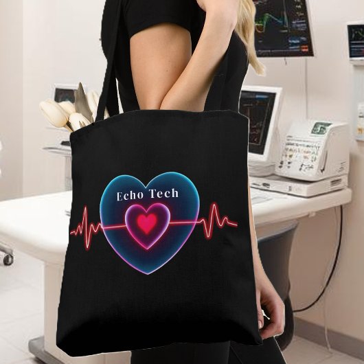 Tote Bag Echo Tech | Bouton | EKG