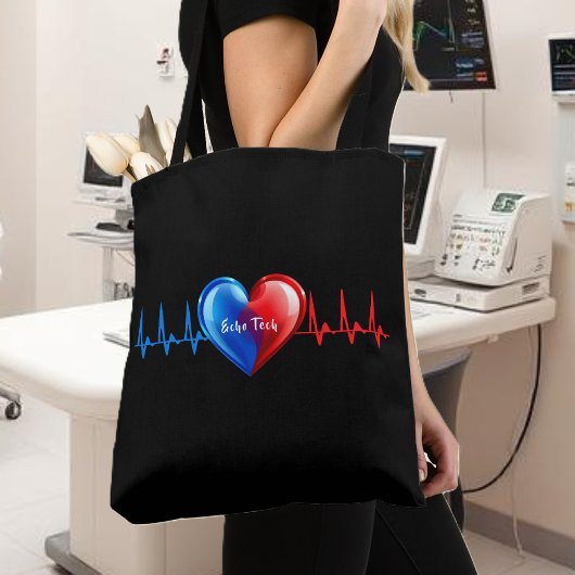 Tote Bag Echo Tech - Cardiac Sonographer