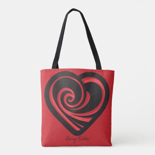 Tote Bag Échos d'amour (Dos)