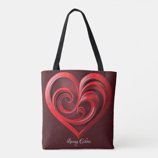 Tote Bag Échos d'amour (Dos)