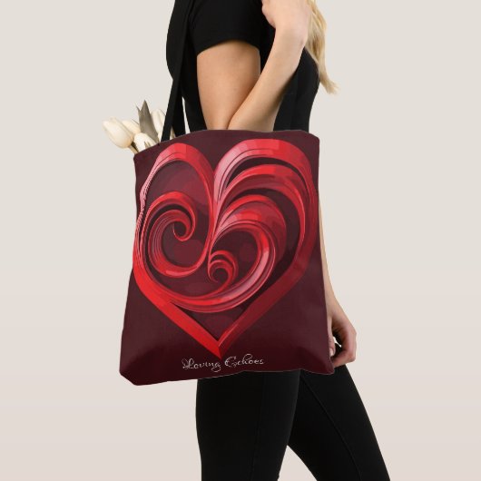 Tote Bag Échos d'amour (De près)
