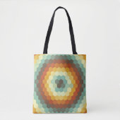 Tote Bag Échos de nid d'abeille (Devant)