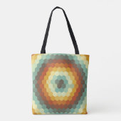 Tote Bag Échos de nid d'abeille (Dos)